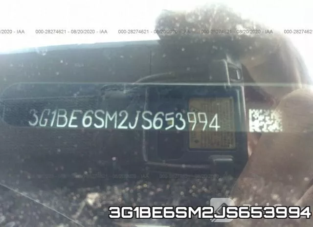 3G1BE6SM2JS653994 фото 9