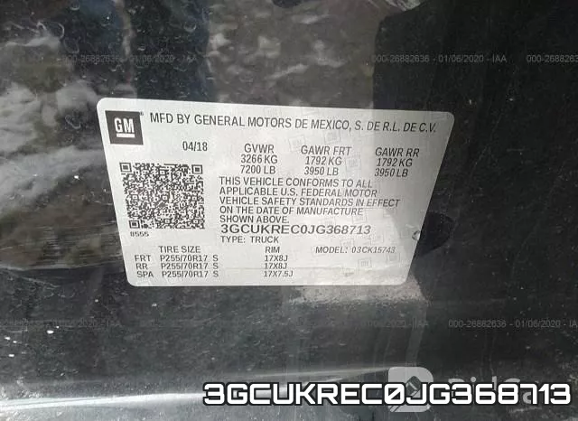 3GCUKREC0JG368713 фото 10