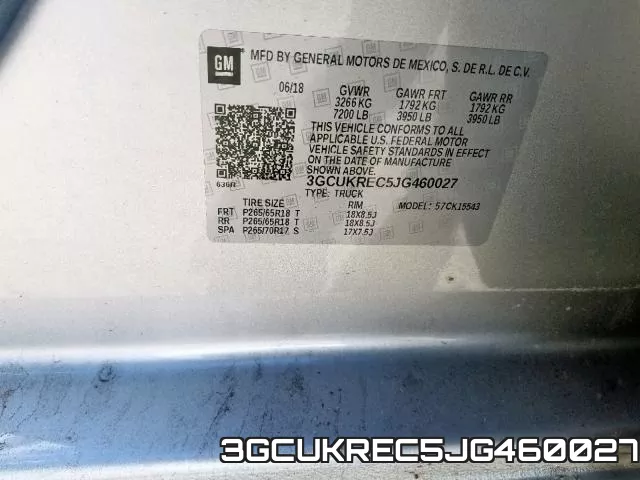 3GCUKREC5JG460027 фото 2