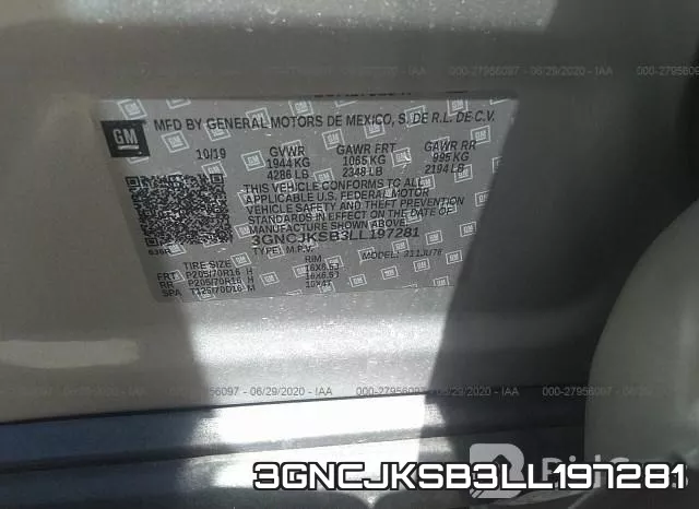 3GNCJKSB3LL197281 фото 10
