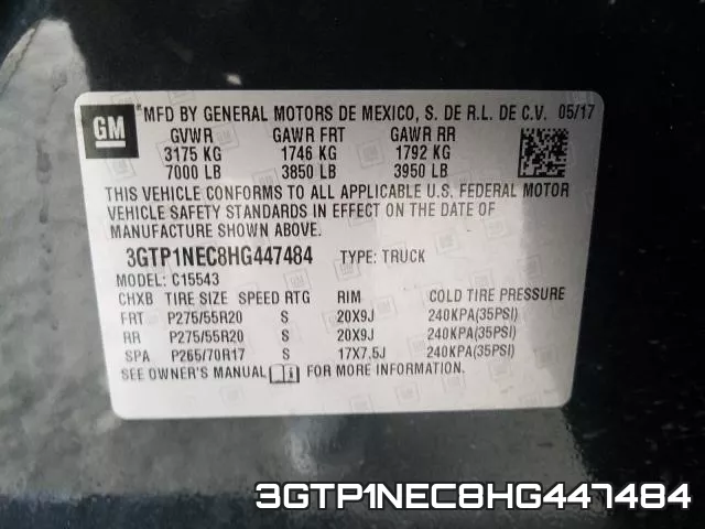 3GTP1NEC8HG447484 фото 2