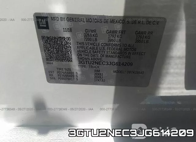 3GTU2NEC3JG614209 фото 10
