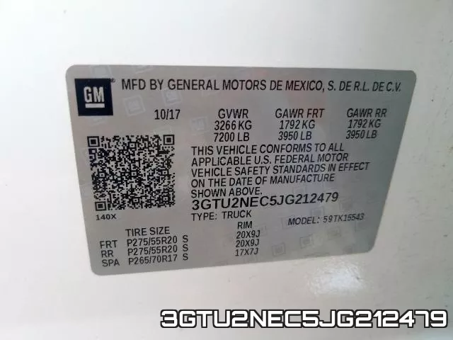 3GTU2NEC5JG212479 фото 2