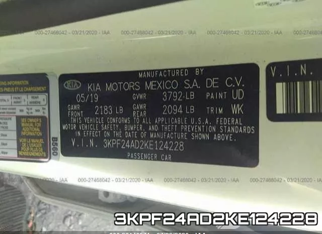 3KPF24AD2KE124228 фото 10
