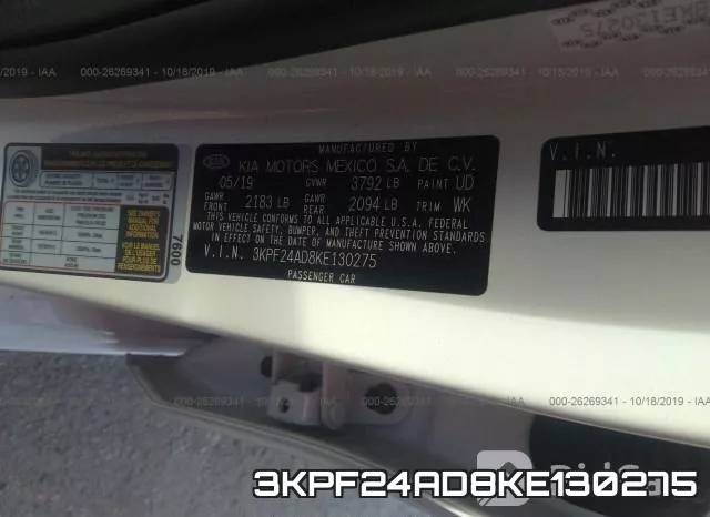 3KPF24AD8KE130275 фото 10