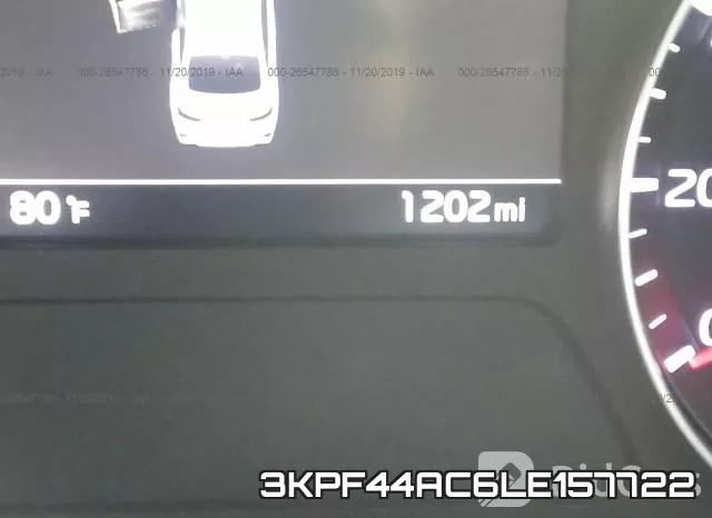 3KPF44AC6LE157722 фото 8
