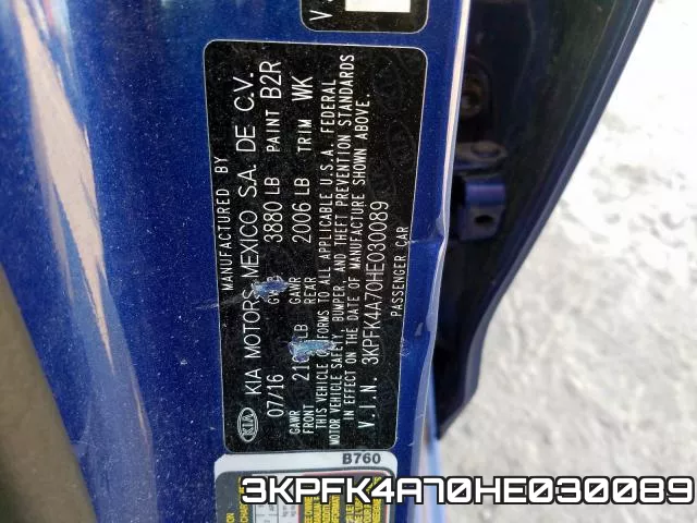 3KPFK4A70HE030089 фото 2