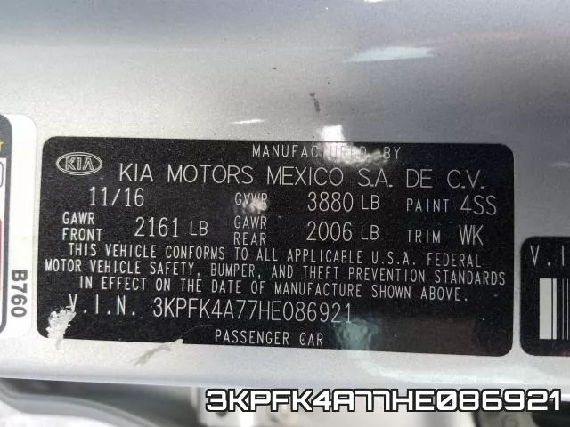 3KPFK4A77HE086921 фото 2