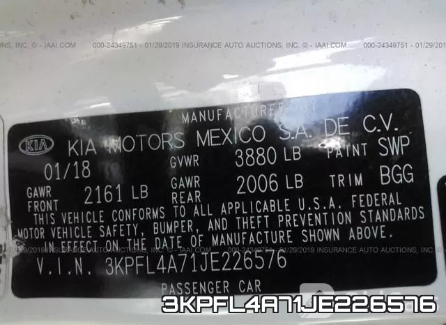 3KPFL4A71JE226576 фото 10