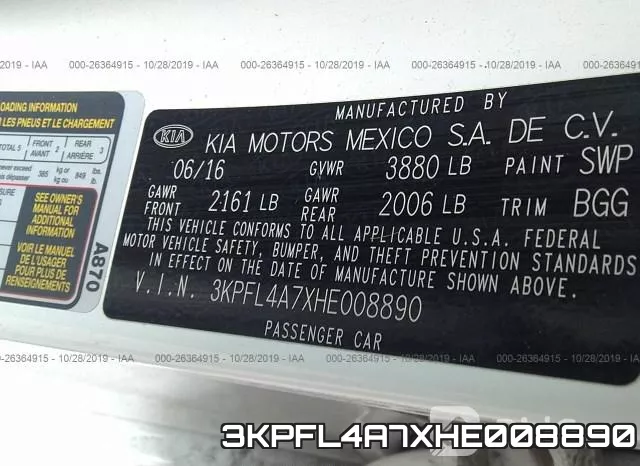 3KPFL4A7XHE008890 фото 10