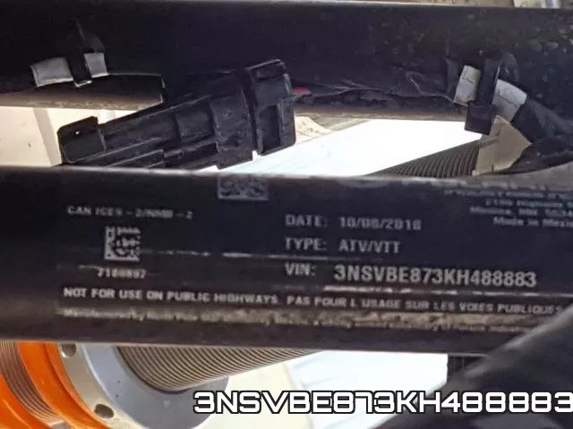 3NSVBE873KH488883 фото 2