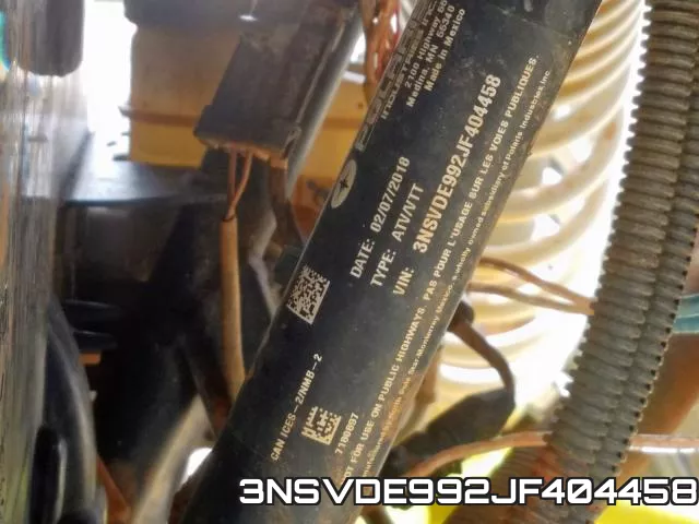 3NSVDE992JF404458 фото 2