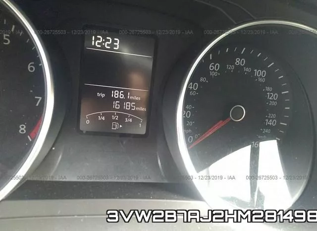 3VW2B7AJ2HM281498 фото 8