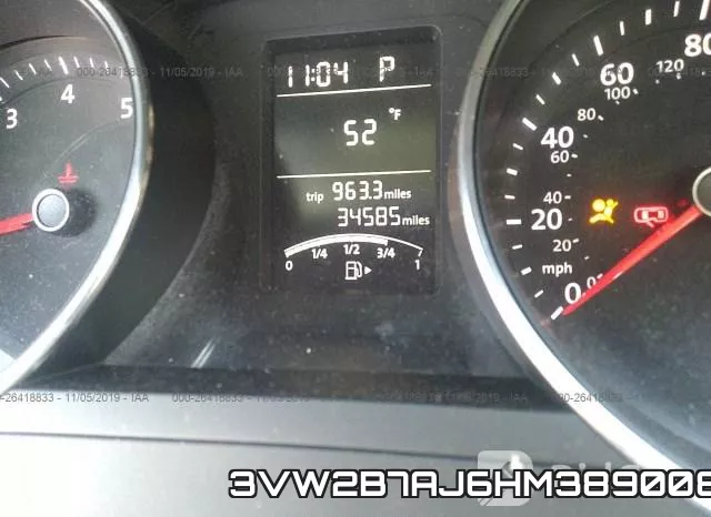 3VW2B7AJ6HM389008 фото 8