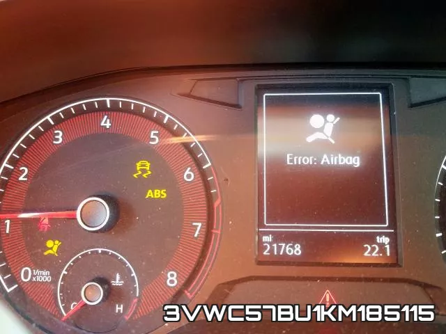 3VWC57BU1KM185115 фото 9