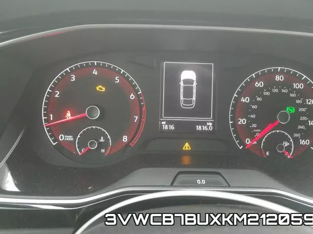3VWCB7BUXKM212059 фото 9