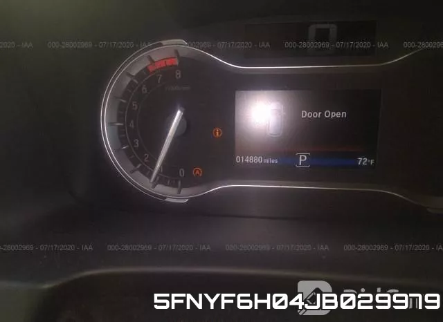 5FNYF6H04JB029979 фото 8