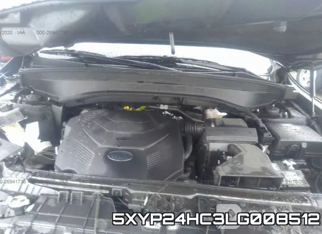 5XYP24HC3LG008512 фото 2
