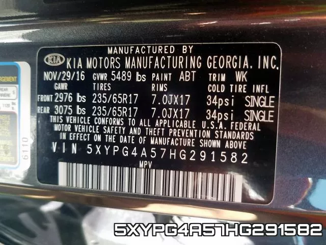 5XYPG4A57HG291582 фото 2