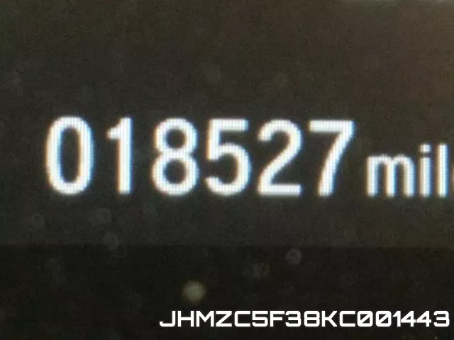 JHMZC5F38KC001443 фото 9