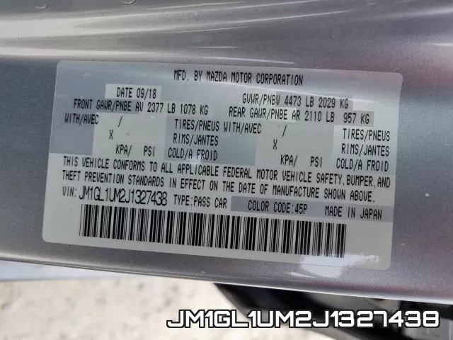 JM1GL1UM2J1327438 фото 2
