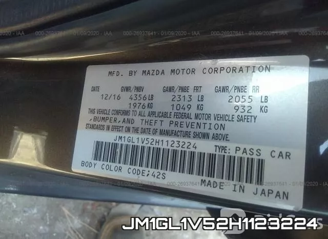 JM1GL1V52H1123224 фото 10