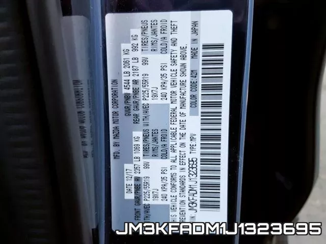 JM3KFADM1J1323695 фото 2
