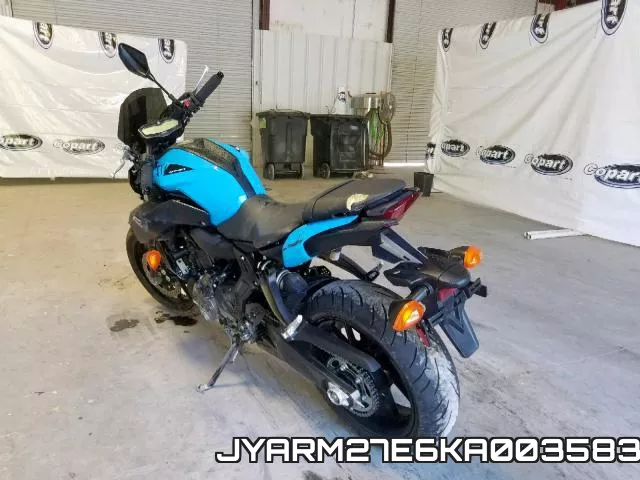 JYARM27E6KA003583 фото 4
