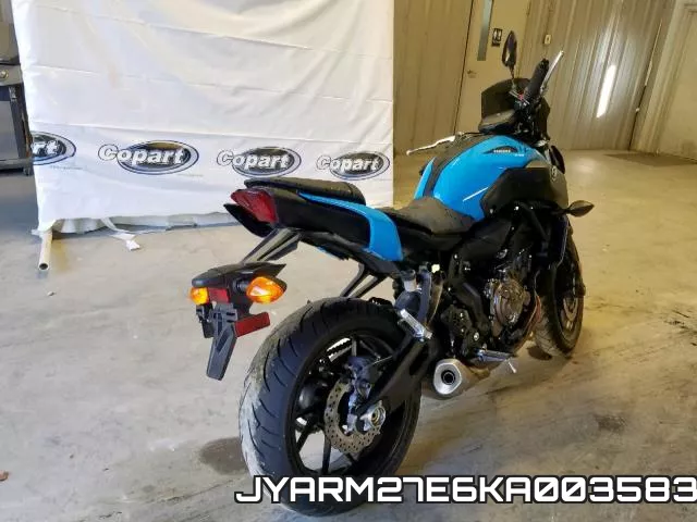 JYARM27E6KA003583 фото 5