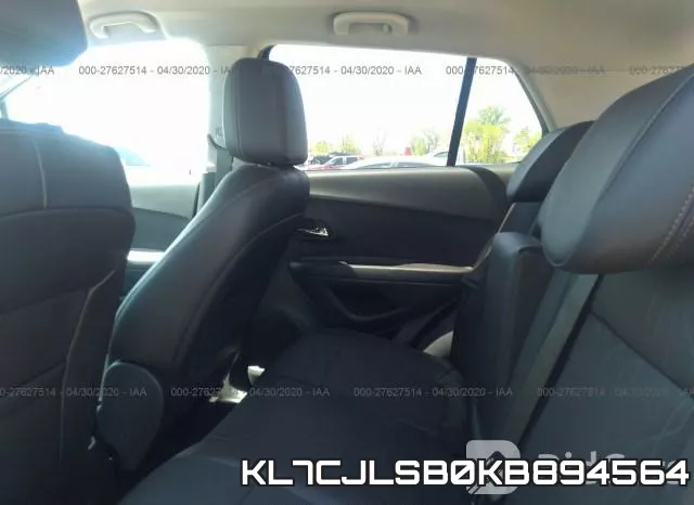 KL7CJLSB0KB894564 фото 9