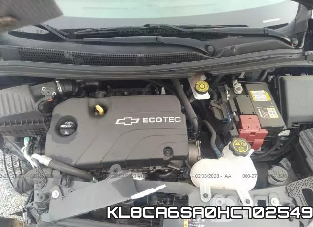 KL8CA6SA0HC702549 фото 2