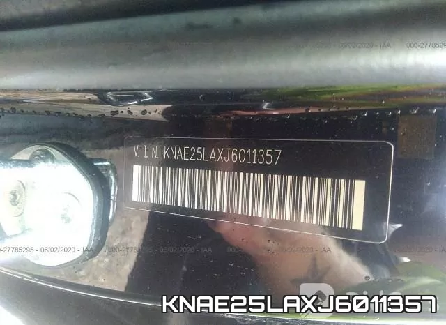 KNAE25LAXJ6011357 фото 10