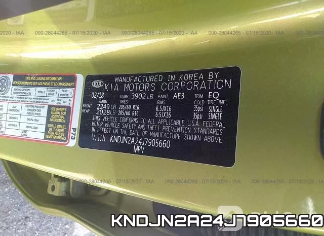KNDJN2A24J7905660 фото 10