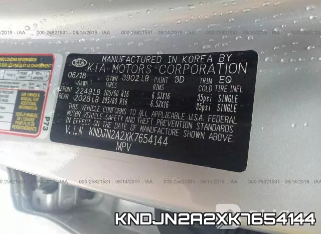 KNDJN2A2XK7654144 фото 10