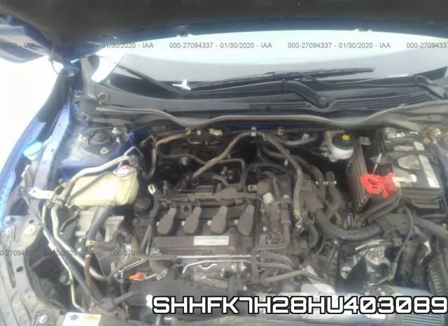 SHHFK7H28HU403089 фото 2