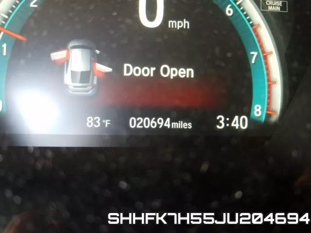 SHHFK7H55JU204694 фото 9