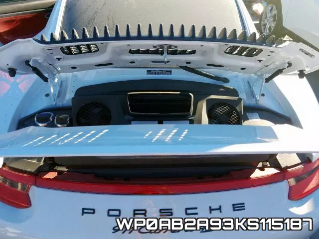 WP0AB2A93KS115187 фото 8