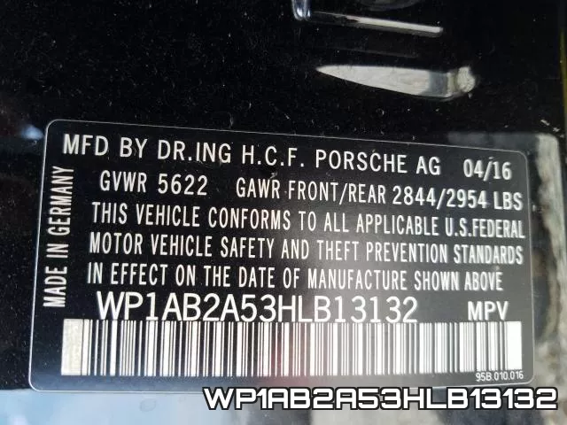 WP1AB2A53HLB13132 фото 2