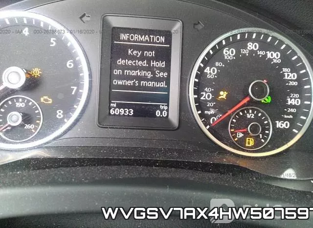WVGSV7AX4HW507597 фото 8