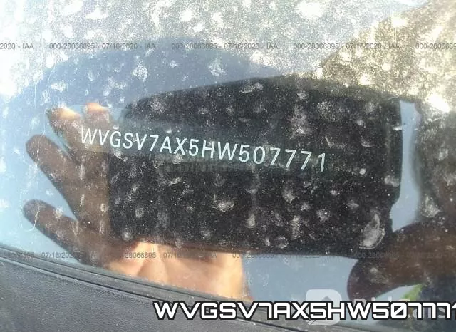 WVGSV7AX5HW507771 фото 10