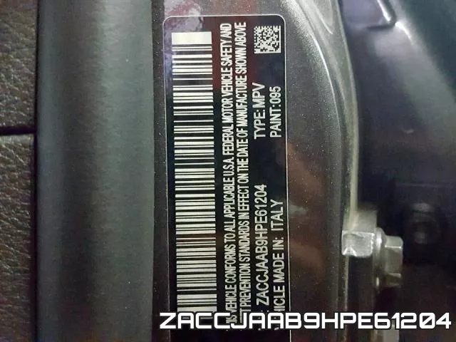 ZACCJAAB9HPE61204 фото 2