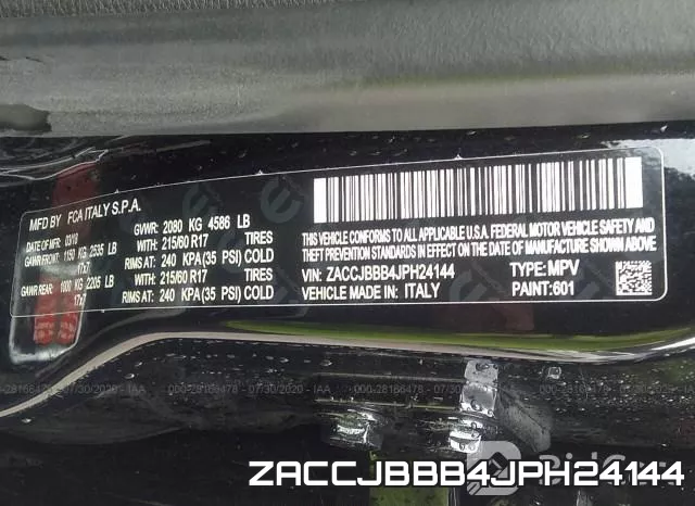 ZACCJBBB4JPH24144 фото 10
