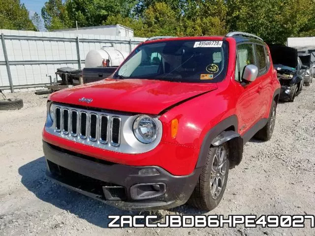ZACCJBDB6HPE49027 фото 3