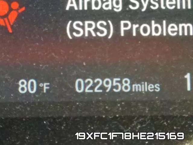 19XFC1F78HE215169 фото 9