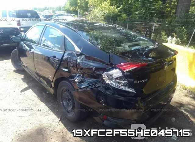 19XFC2F55HE049715 фото 4