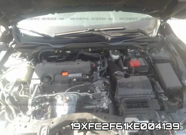19XFC2F61KE004139 фото 2