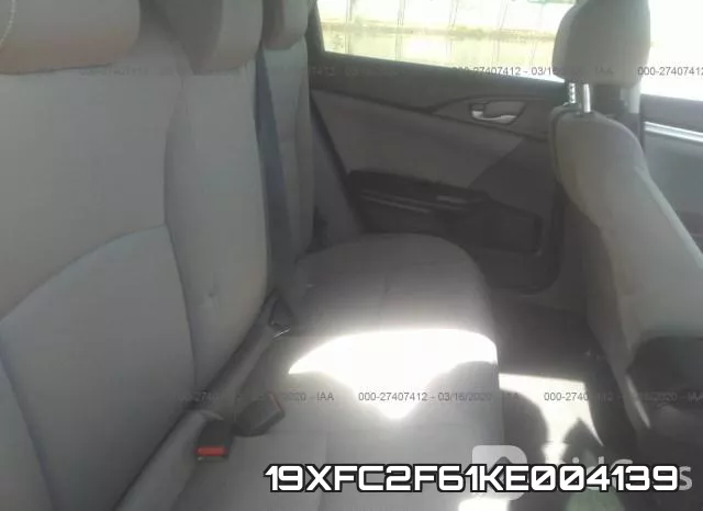 19XFC2F61KE004139 фото 9