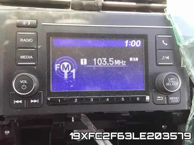 19XFC2F63LE203579 фото 10