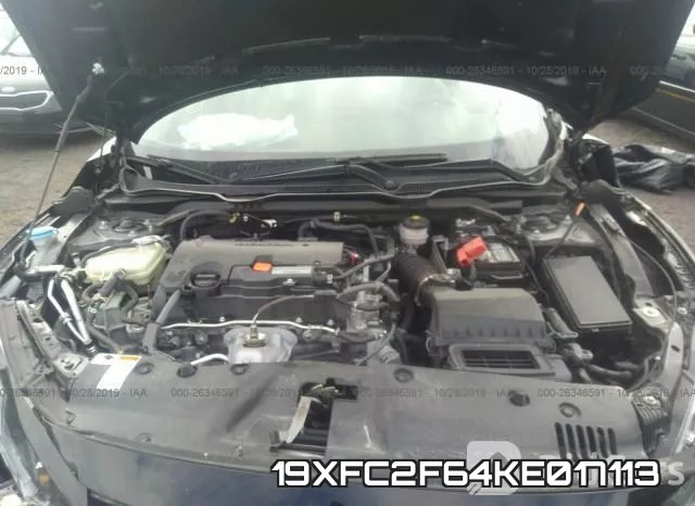 19XFC2F64KE017113 фото 2
