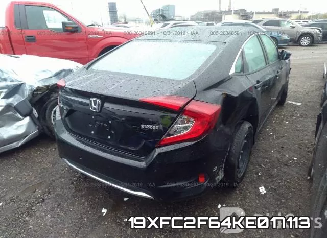 19XFC2F64KE017113 фото 5